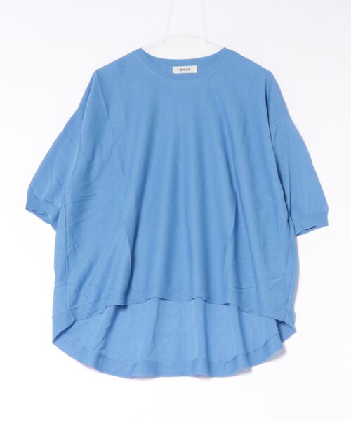 ZUCCa（ズッカ）の「ドレープニット（ニット/セーター・レディース・ライトグリーン/イエロー/ブルー・M size）」の3枚目の写真