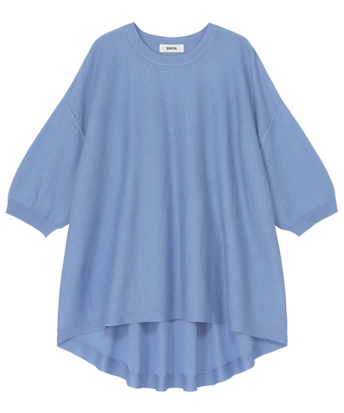 ZUCCa(ズッカ)の「ドレープニット / (O)(ニット/セーター・レディース・ライトグリーン/イエロー/ブルー・M size)」の1枚目の写真