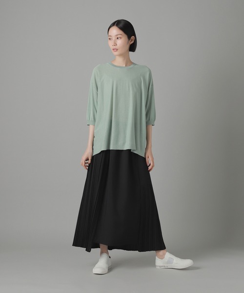 ZUCCa(ズッカ)の「ドレープニット / (O)(ニット/セーター・レディース・ライトグリーン/イエロー/ブルー・M size)」の5枚目の写真