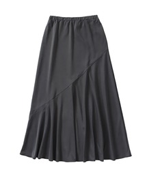 asymmetric flare jersey skirt(アシンメトリーフレアジャージースカート)