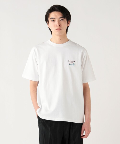 BEAMS HEART(ビームスハート)の「【6/18値下げ】ブックストア グラフィック Tシャツ(ユニセックス)(Tシャツ/カットソー・メンズ・ホワイト/チャコールグレー・MEDIUM/LARGE/SMALL)」の6枚目の写真