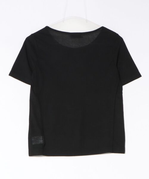 PAGEBOY（ページボーイ）の「シアーグラフィックトップス（Tシャツ/カットソー・レディース・ブラック/オフホワイト・FREE）」の18枚目の写真
