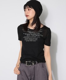 PAGEBOY | シアーグラフィックトップス(Tシャツ/カットソー)
