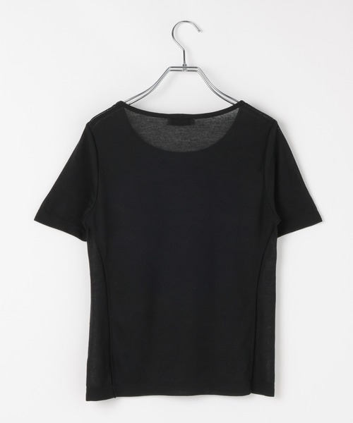 PAGEBOY（ページボーイ）の「シアーグラフィックトップス（Tシャツ/カットソー・レディース・ブラック/オフホワイト・FREE）」の14枚目の写真