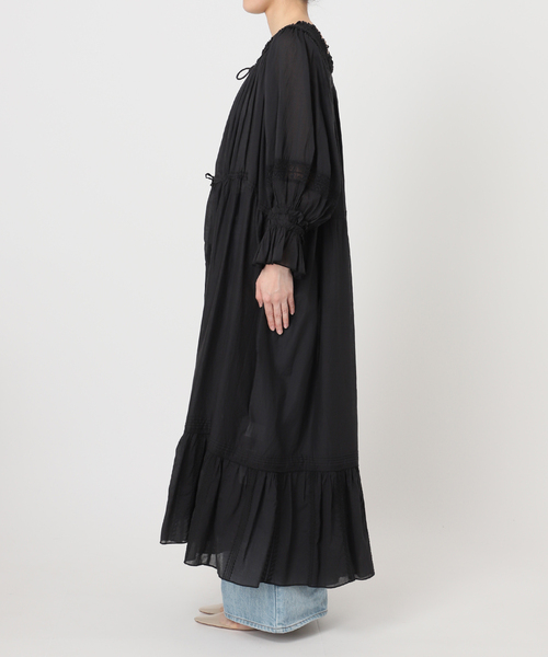 plage（プラージュ）の「IND VOIL EMB ワンピース（ワンピース・レディース・ホワイト/ブラック・36/38）」の16枚目の写真