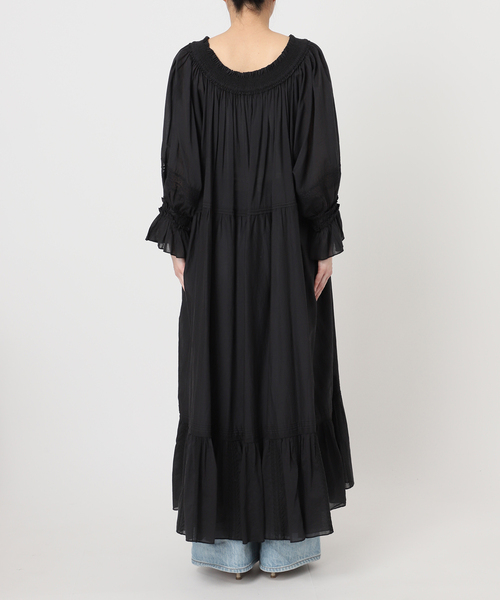 plage（プラージュ）の「IND VOIL EMB ワンピース（ワンピース・レディース・ホワイト/ブラック・36/38）」の15枚目の写真