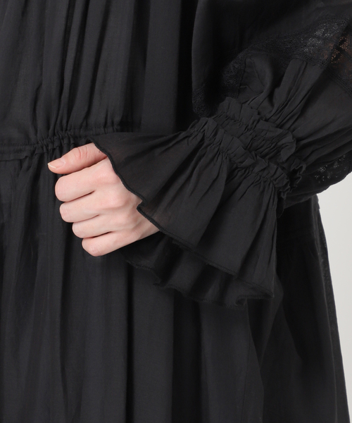 plage（プラージュ）の「IND VOIL EMB ワンピース（ワンピース・レディース・ホワイト/ブラック・36/38）」の12枚目の写真