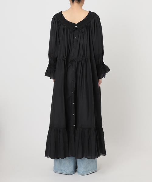 plage（プラージュ）の「IND VOIL EMB ワンピース（ワンピース・レディース・ホワイト/ブラック・36/38）」の9枚目の写真