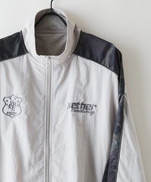 brknhome（ブロークンホーム）の「【BRKNHOME/ブロークンホーム】袖総柄ライン 切り替え ナイロンジャケット（ナイロンジャケット）」