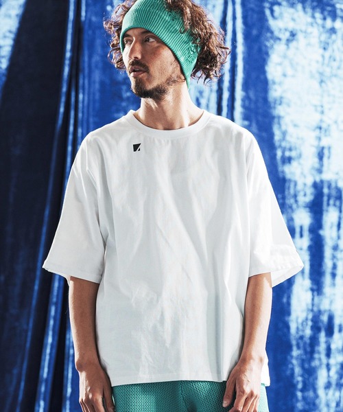 ANGENEHM(アンゲネーム)の「mt10440- Oversized Dolman Sleeve T-shirt ドルマンスリーブTシャツ(AG06-012scg)(Tシャツ/カットソー・メンズ・ブラック/ホワイト・L/M/S)」の7枚目の写真