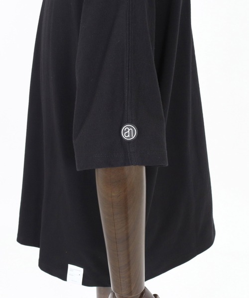 ANGENEHM(アンゲネーム)の「mt10440- Oversized Dolman Sleeve T-shirt ドルマンスリーブTシャツ(AG06-012scg)(Tシャツ/カットソー・メンズ・ブラック/ホワイト・L/M/S)」の18枚目の写真