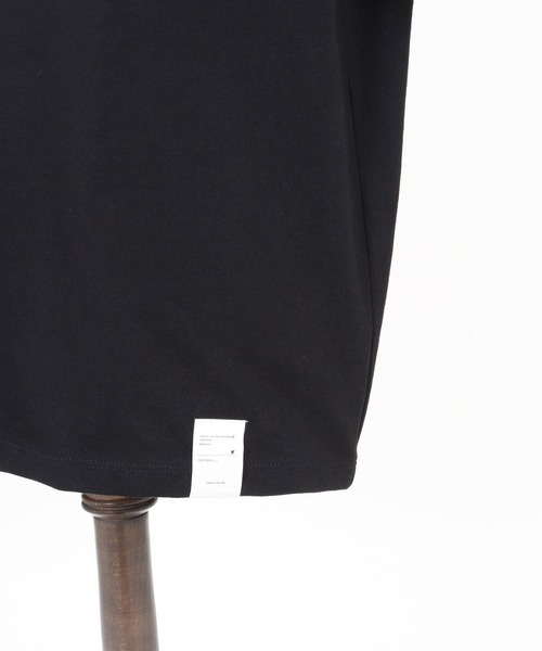 ANGENEHM(アンゲネーム)の「mt10440- Oversized Dolman Sleeve T-shirt ドルマンスリーブTシャツ(AG06-012scg)(Tシャツ/カットソー・メンズ・ブラック/ホワイト・L/M/S)」の19枚目の写真