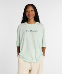 ニューバランス New Balance ビジブリーラブドオーバーサイズTシャツ