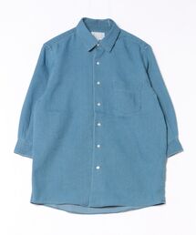 UNION STATION | メッシュデニム七分袖シャツ(シャツ/ブラウス)