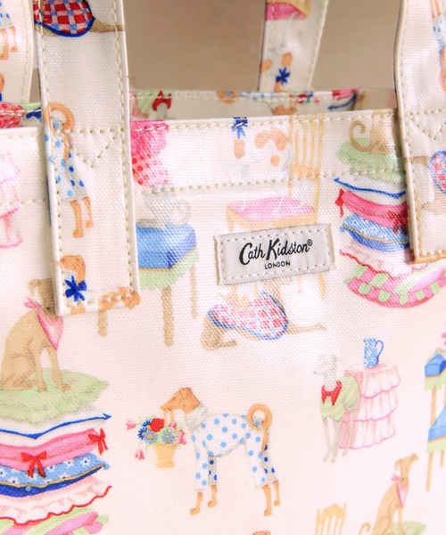 Cath Kidston（キャスキッドソン）の「スモール ブックバッグ Hackney Dogs（ハンドバッグ・レディース・ピンク・FREE）」の9枚目の写真