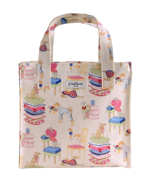 Cath Kidston（キャスキッドソン）の「スモール ブックバッグ Hackney Dogs（ハンドバッグ・レディース・ピンク・FREE）」の6枚目の写真