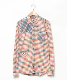 Pretty Green（プリティーグリーン）の「チェック柄長袖シャツ（シャツ/ブラウス）」