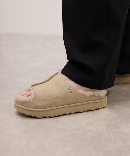 UGG（アグ）の「【UGG(アグ)】W GREENPORT SLIDE（サンダル・レディース・キャメル/ベージュ・23/25/24）」の5枚目の写真
