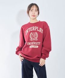INTERPLAY（インタープレイ）の「【INTERPLAY】College Logo Sweat（スウェット）」