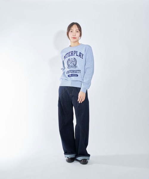 INTERPLAY(インタープレイ)の「【INTERPLAY】College Logo Sweat(スウェット・メンズ・ネイビー/ボルドー/グレー・SMALL/X-LARGE)」の10枚目の写真