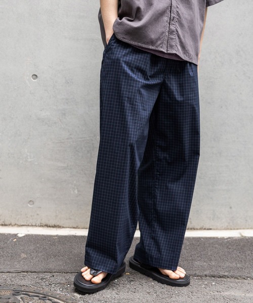 niko and...(ニコアンド)の「パジャマ柄イージーパンツ(その他パンツ・メンズ・ブルー/ネイビー/サックスブルー・LARGE/MEDIUM)」の2枚目の写真