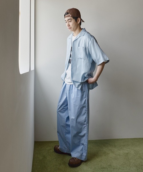 niko and...(ニコアンド)の「パジャマ柄イージーパンツ(その他パンツ・メンズ・ブルー/ネイビー/サックスブルー・LARGE/MEDIUM)」の20枚目の写真