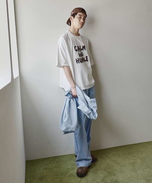 niko and...(ニコアンド)の「パジャマ柄イージーパンツ(その他パンツ・メンズ・ブルー/ネイビー/サックスブルー・LARGE/MEDIUM)」の22枚目の写真