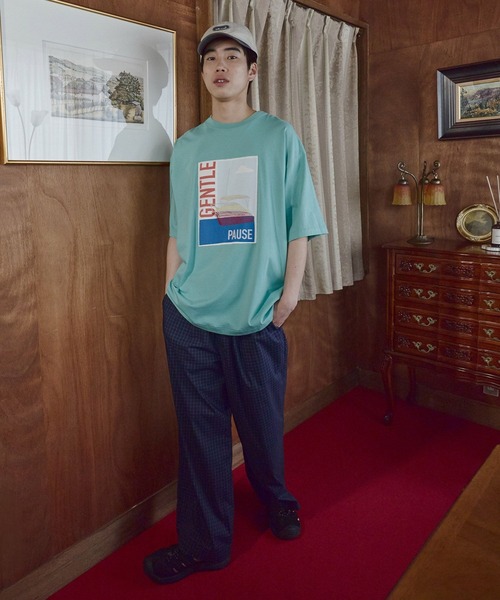 niko and...(ニコアンド)の「パジャマ柄イージーパンツ(その他パンツ・メンズ・ブルー/ネイビー/サックスブルー・LARGE/MEDIUM)」の16枚目の写真
