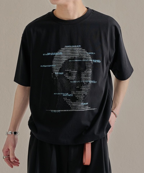 epnok(エプノック)の「ファンクショナルグラフィックルーズ半袖Tee(Tシャツ/カットソー・メンズ・ネイビー系3/ホワイト系1/グレー系2/ブラウン系1/ホワイト系2/ブラウン系3/ホワイト系3/ネイビー系1/ブラック系1/ライトグレー系2・LARGE/SMALL/MEDIUM)」の4枚目の写真