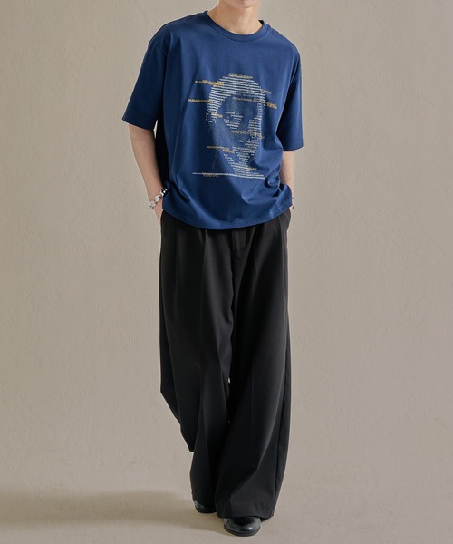 epnok(エプノック)の「ファンクショナルグラフィックルーズ半袖Tee(Tシャツ/カットソー・メンズ・ネイビー系3/ホワイト系1/グレー系2/ブラウン系1/ホワイト系2/ブラウン系3/ホワイト系3/ネイビー系1/ブラック系1/ライトグレー系2・LARGE/SMALL/MEDIUM)」の16枚目の写真