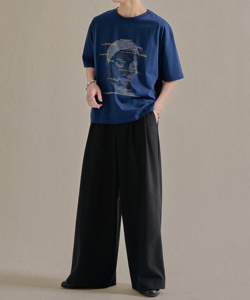 epnok(エプノック)の「ファンクショナルグラフィックルーズ半袖Tee(Tシャツ/カットソー・メンズ・ネイビー系3/ホワイト系1/グレー系2/ブラウン系1/ホワイト系2/ブラウン系3/ホワイト系3/ネイビー系1/ブラック系1/ライトグレー系2・LARGE/SMALL/MEDIUM)」の17枚目の写真
