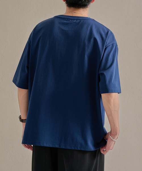 epnok(エプノック)の「ファンクショナルグラフィックルーズ半袖Tee(Tシャツ/カットソー・メンズ・ネイビー系3/ホワイト系1/グレー系2/ブラウン系1/ホワイト系2/ブラウン系3/ホワイト系3/ネイビー系1/ブラック系1/ライトグレー系2・LARGE/SMALL/MEDIUM)」の20枚目の写真
