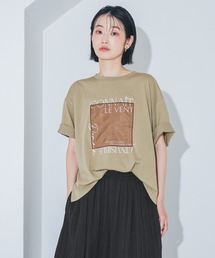 LAKOLE | アソートドッキングプリントT / 665045(Tシャツ/カットソー)