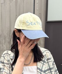 CIAOPANIC | SEATTLE配色ロゴキャップ(キャップ)