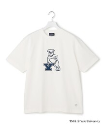 【YALE別注】【UNISEX】ブルドッグ プリント Tシャツ