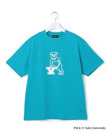 【YALE別注】【UNISEX】ブルドッグ プリント Tシャツ
