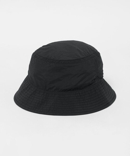 Steven Alan(スティーブンアラン)の「<Steven Alan> エアリーナイロン バケット ハット(ハット・メンズ・ブラック/ダークグリーン・FREE)」の2枚目の写真