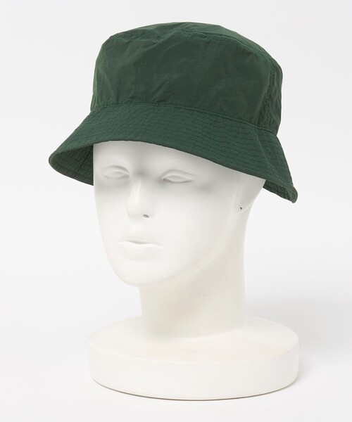 Steven Alan(スティーブンアラン)の「<Steven Alan> エアリーナイロン バケット ハット(ハット・メンズ・ブラック/ダークグリーン・FREE)」の13枚目の写真