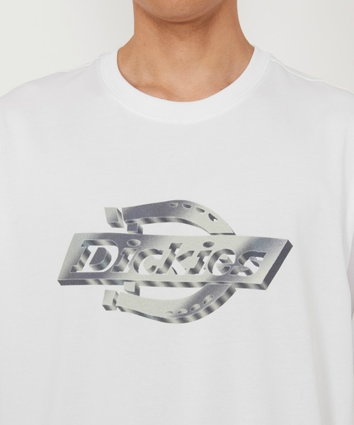 Dickies（ディッキーズ）の「メタリックホースシューロゴ Tシャツ 半袖（Tシャツ/カットソー・メンズ・ブラック/ホワイト・MEDIUM/X-LARGE/LARGE）」の18枚目の写真