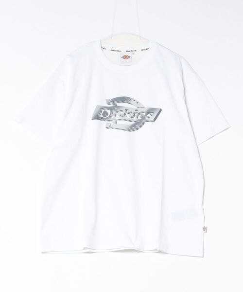 Dickies（ディッキーズ）の「メタリックホースシューロゴ Tシャツ 半袖（Tシャツ/カットソー・メンズ・ブラック/ホワイト・MEDIUM/X-LARGE/LARGE）」の20枚目の写真