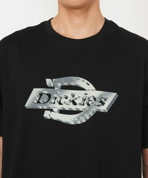 Dickies（ディッキーズ）の「メタリックホースシューロゴ Tシャツ 半袖（Tシャツ/カットソー・メンズ・ブラック/ホワイト・MEDIUM/X-LARGE/LARGE）」の10枚目の写真