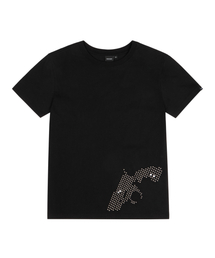 Studded Pistol Half Top (Black)