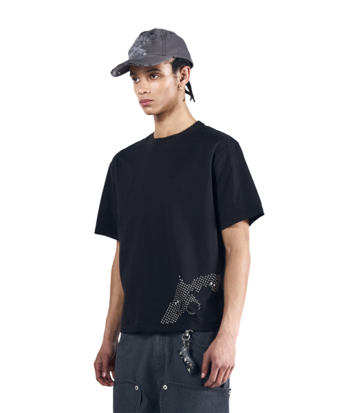 AAKAM（アーカム）の「Studded Pistol Half Top (Black)（Tシャツ/カットソー・レディース・その他・1/2/3）」の14枚目の写真