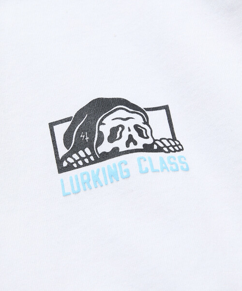 LURKING CLASS（ラーキングクラス）の「限定展開 LURKING CLASS×FREAK'S STORE ラーキングクラス 別注 ヴィンテージ加工 プリント Tシャツ RUN WITH US（Tシャツ/カットソー・メンズ・ホワイト/ブラック・MEDIUM/LARGE/X-LARGE）」の17枚目の写真