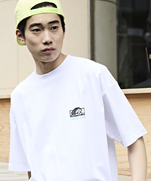 LURKING CLASS（ラーキングクラス）の「限定展開 LURKING CLASS×FREAK'S STORE ラーキングクラス 別注 ヴィンテージ加工 プリント Tシャツ RUN WITH US（Tシャツ/カットソー・メンズ・ホワイト/ブラック・MEDIUM/LARGE/X-LARGE）」の8枚目の写真