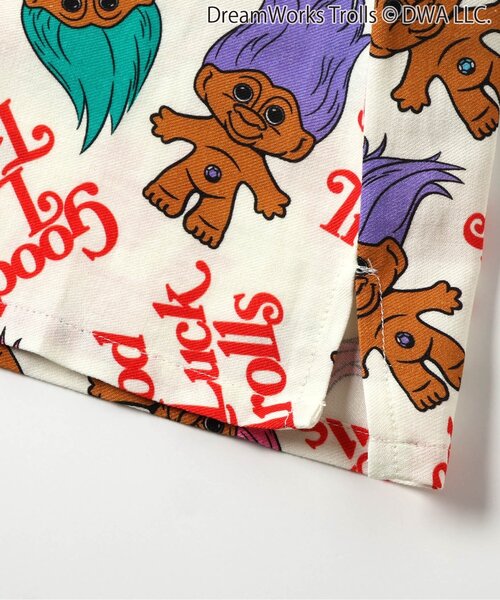 F.O.KIDS(エフオーキッズ)の「トロールズ オープンカラー総柄シャツ(シャツ/ブラウス・キッズ・ブラック/キナリ・130/120/110/100/90/80/150/140)」の15枚目の写真