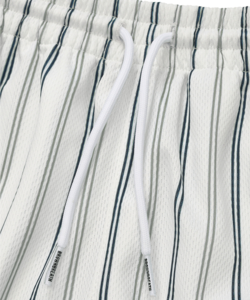 BROWNBREATH KIDS(ブラウンブレスキッズ)の「KIDS STRIPE MESH SHORTS - WHITE(その他パンツ・レディース・その他・110/120/130/140/150)」の7枚目の写真