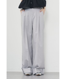 ベルトセットタックパンツ
