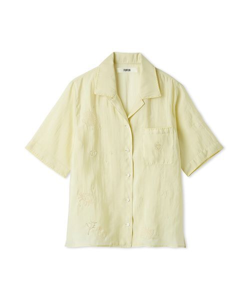 FURFUR(ファーファー)の「マリンモチーフビーズシアーシャツ(シャツ/ブラウス・レディース・ホワイト/イエロー/ライトブルー・F)」の13枚目の写真
