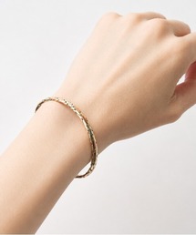 ARCHIVER（アーカイバ）の「【RS】【Comb Metal】braid bangle（バングル/リストバンド）」